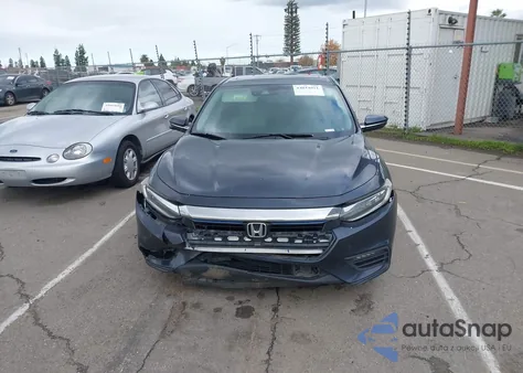 2020 Honda Insight Touring z USA, uszkodzony, nr VIN 19XZE4F94LE000522